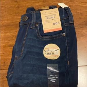 Aeropostale high waisted jeggings